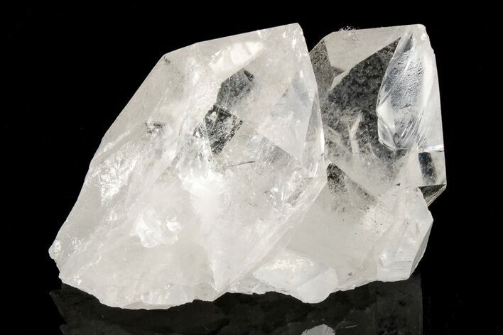 Clear Quartz Crystal Cluster - Brazil #203743